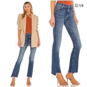 Mother Jeans The Runaway Step Fray in Manana Mi Amour